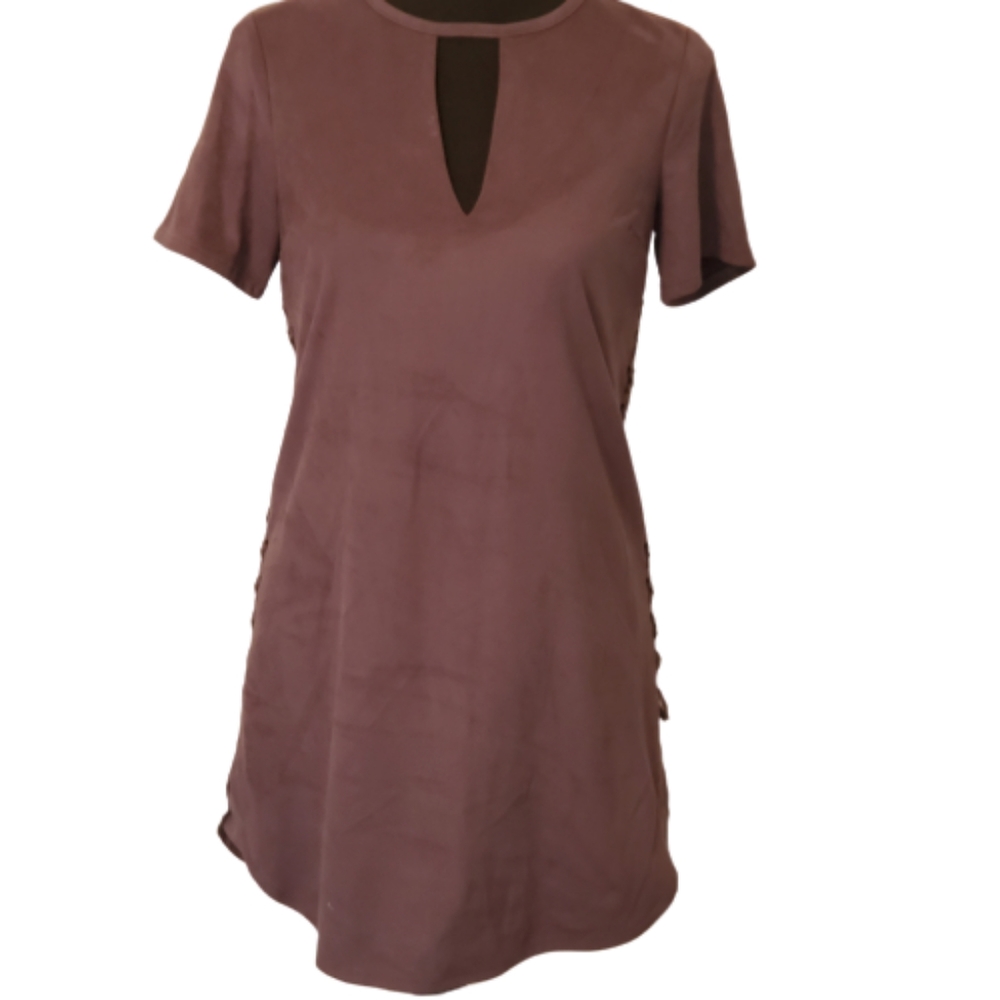 NWt Abbeline tunic style dress size small, gray